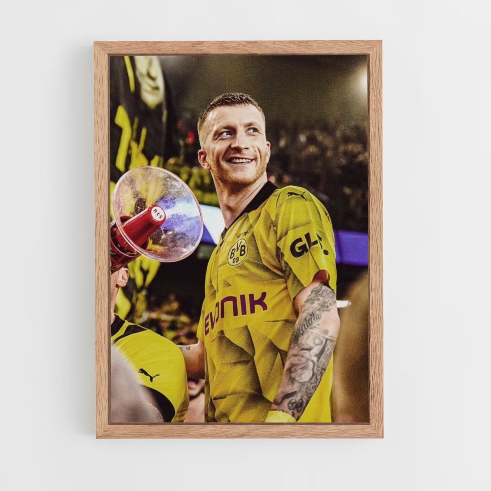 Cartel Borussia Dortmund Fútbol