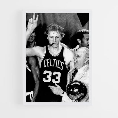 Cartel Boston Celtics Antiguo