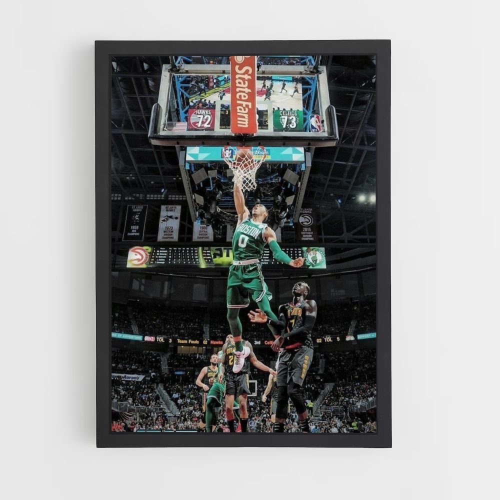 Póster Dunk Boston Celtics