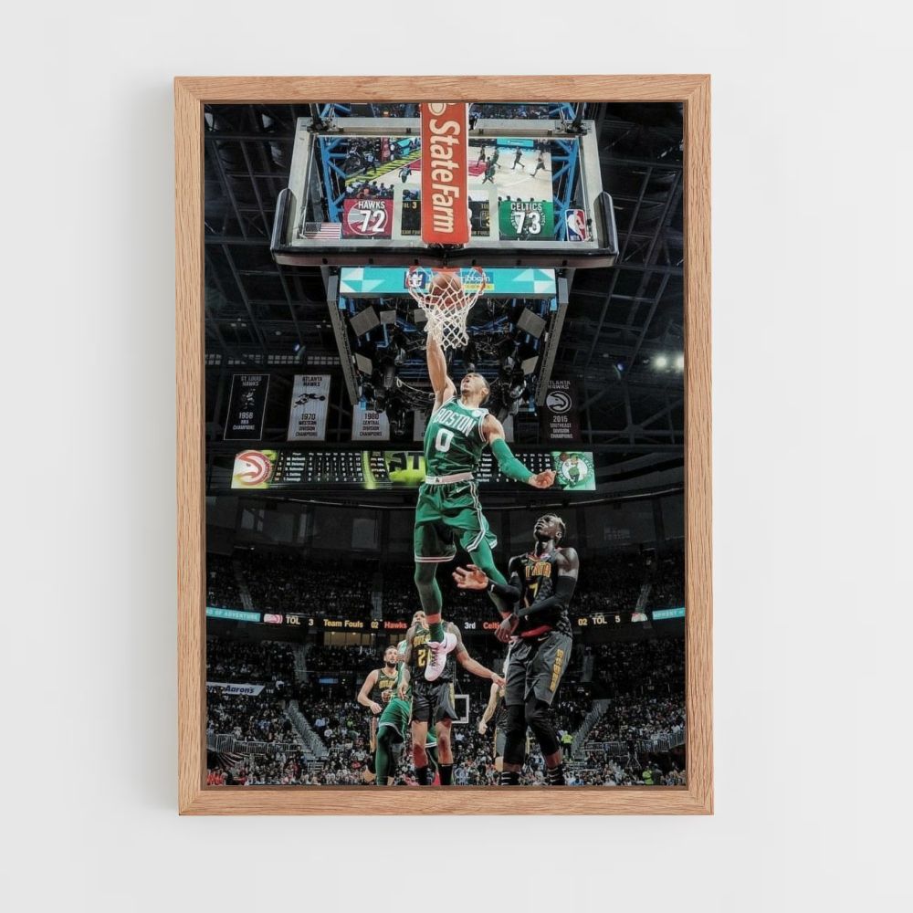 Póster Dunk Boston Celtics