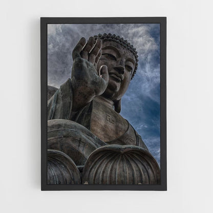 Estatua de Buda Póster