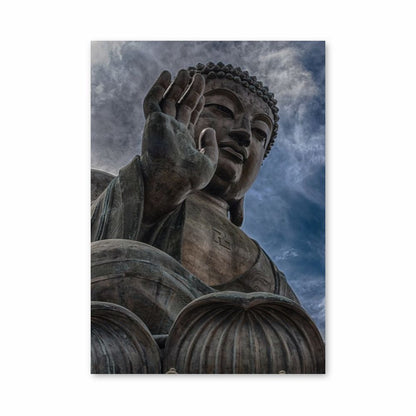 Estatua de Buda Póster