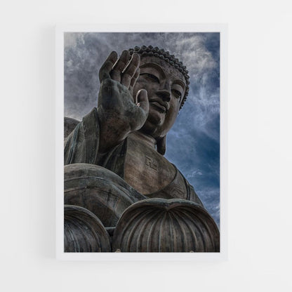 Estatua de Buda Póster