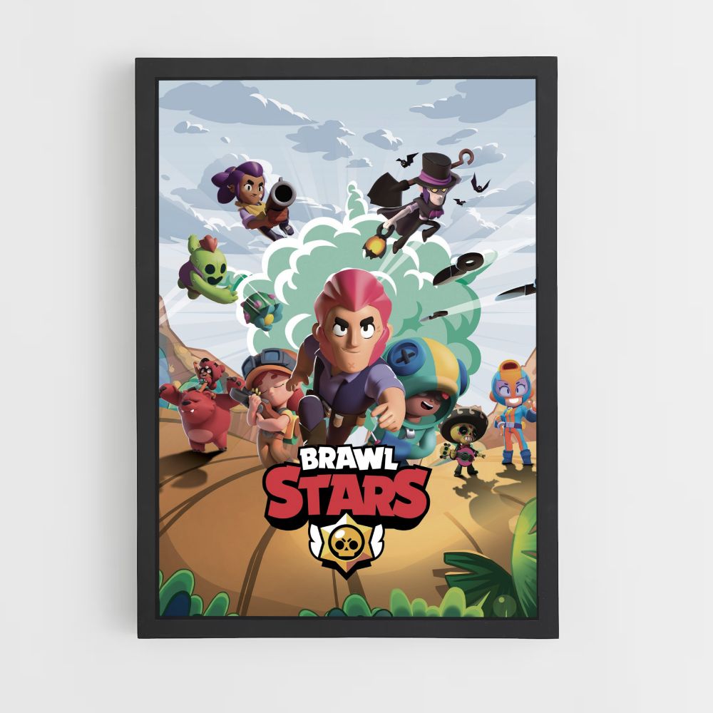 Póster Jugadores Brawl Star