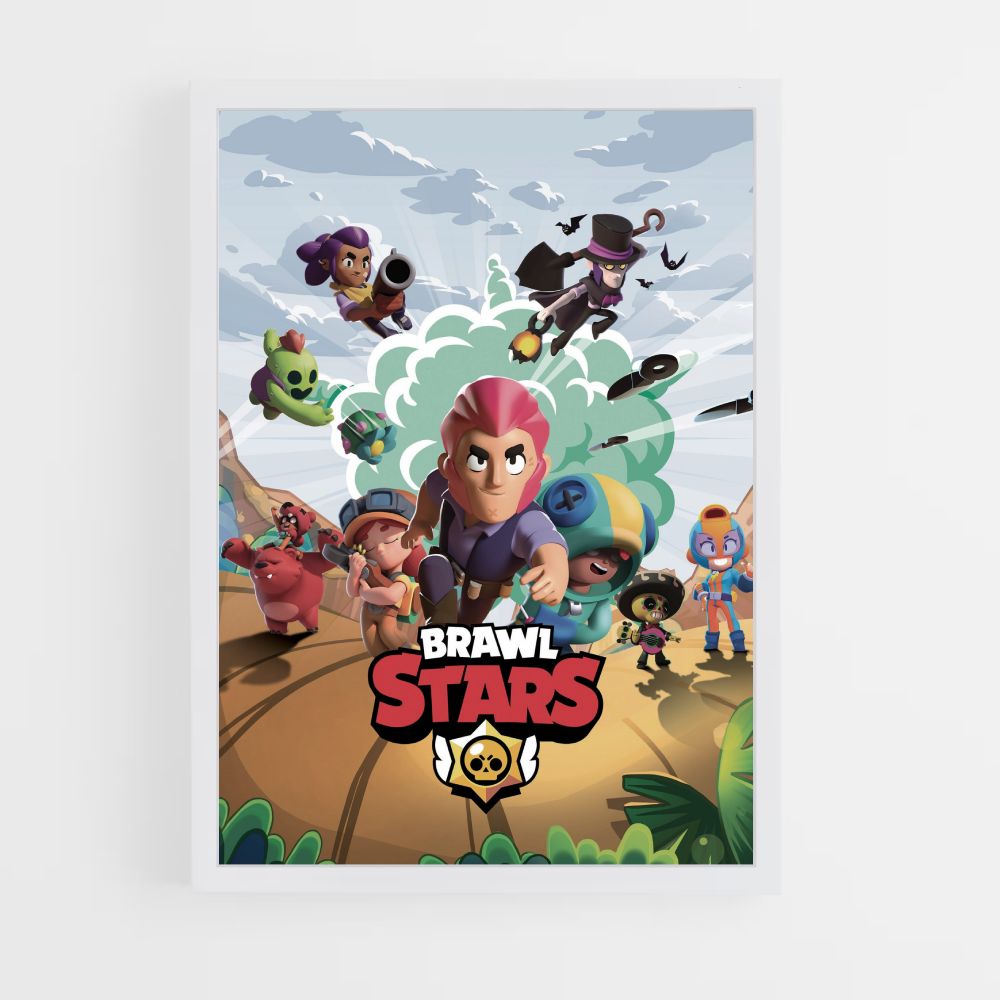 Póster Jugadores Brawl Star