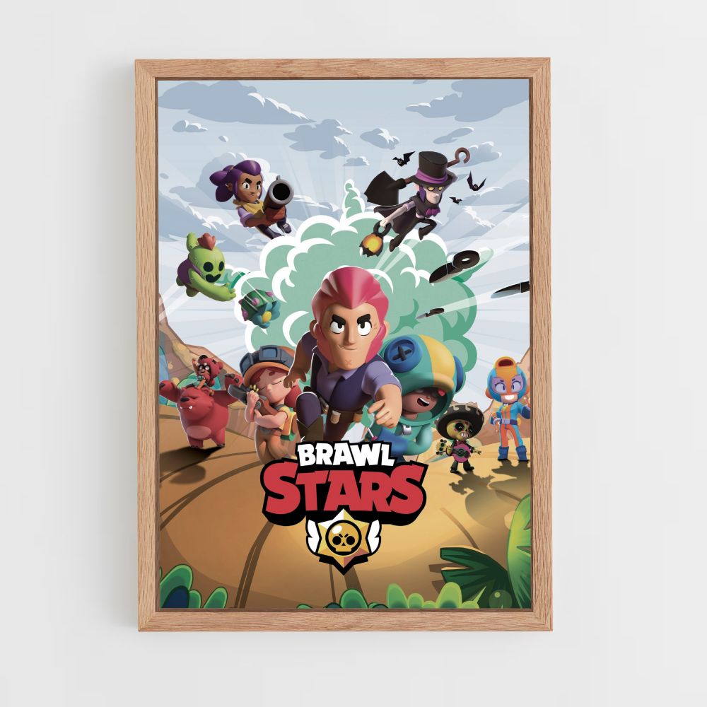 Póster Jugadores Brawl Star