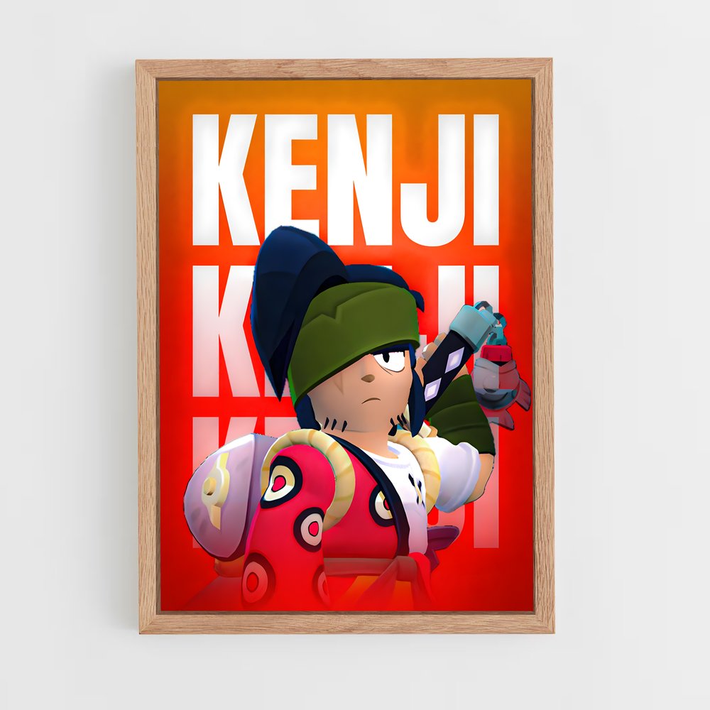 brawl-stars-20 cadre Bois clair
