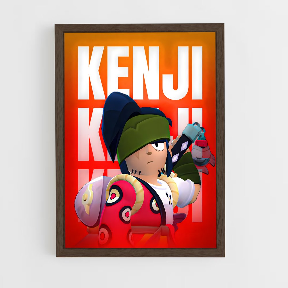 brawl-stars-20 cadre Bois foncé
