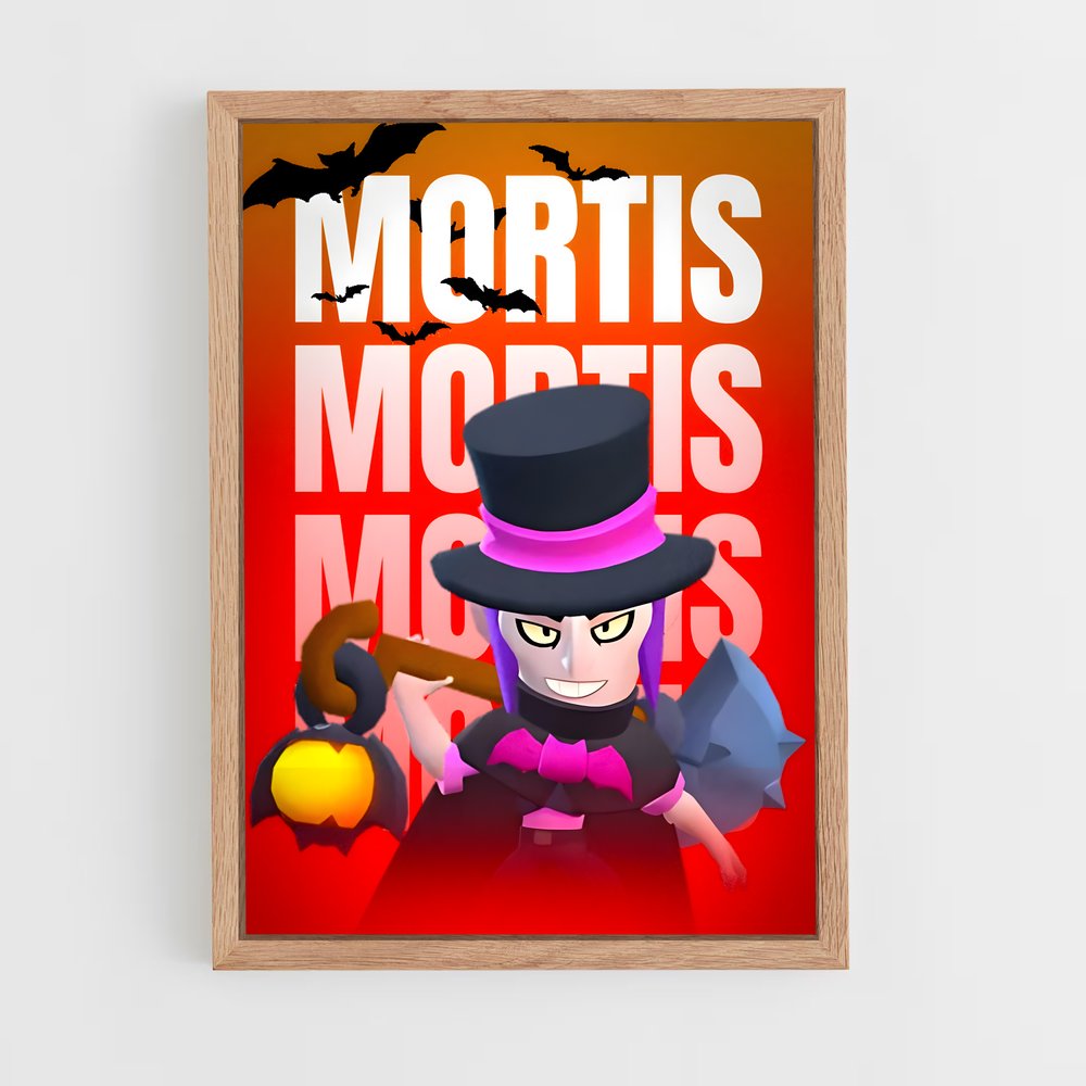 brawl-stars-23 cadre Bois clair