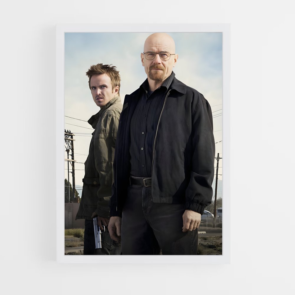 breaking-bad-2 cadre Blanc