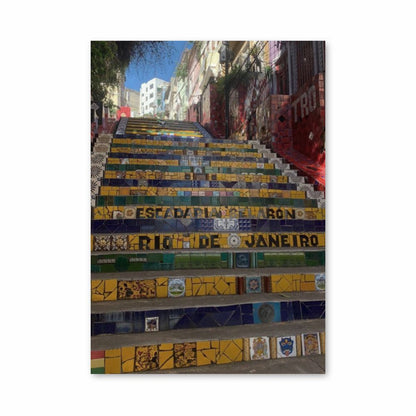 Póster Escaleras Brasil