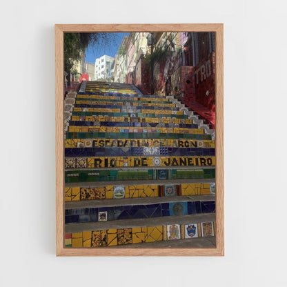 Póster Escaleras Brasil