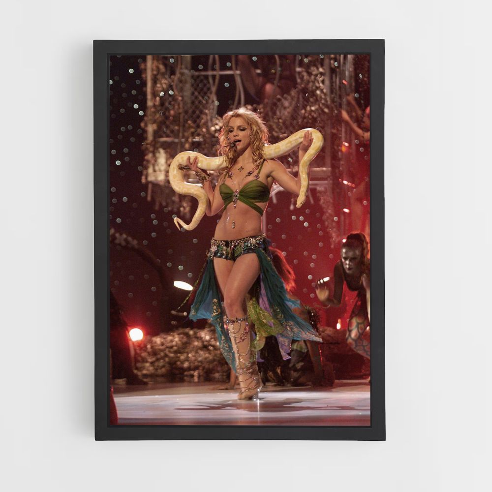 Póster Britney Spears Serpiente