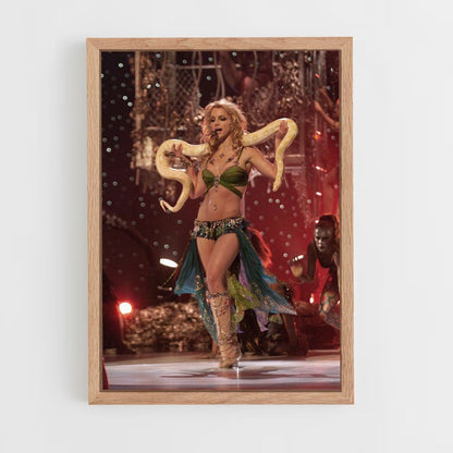 Póster Britney Spears Serpiente