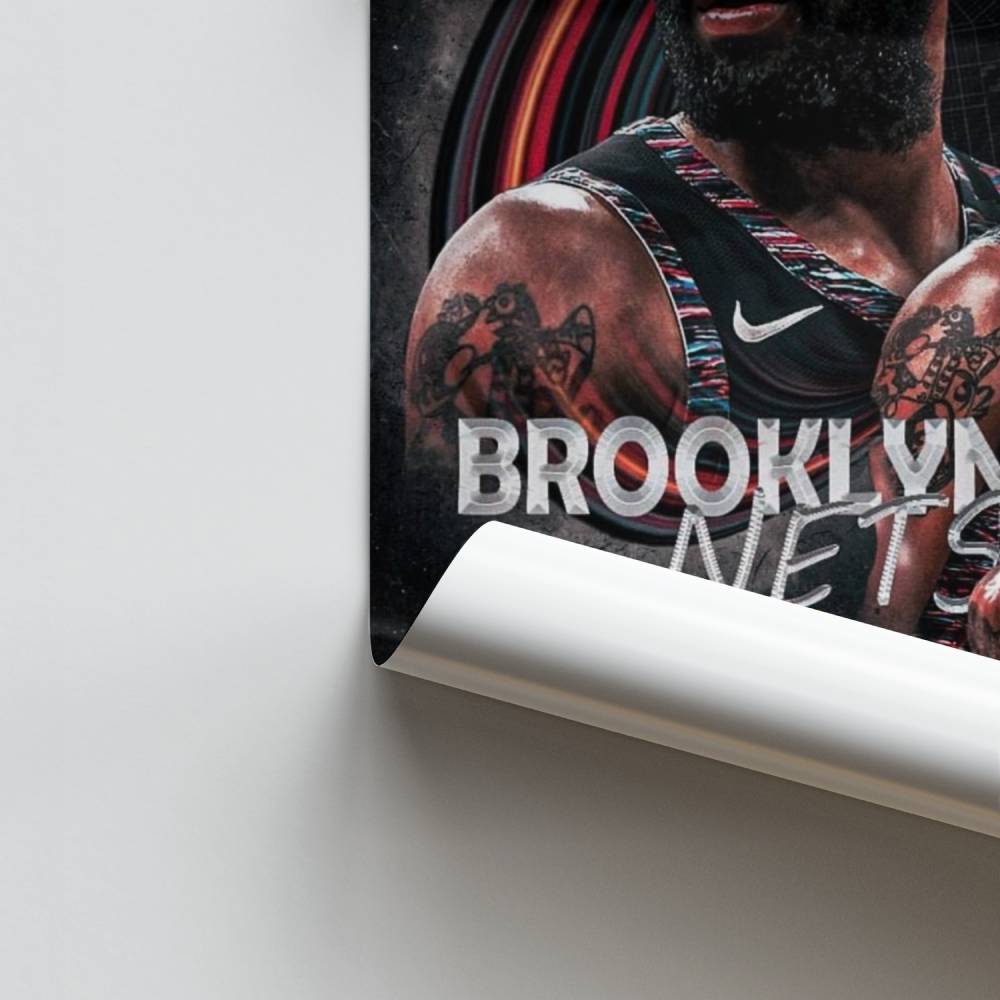 Irving de los Nets de Brooklyn Póster