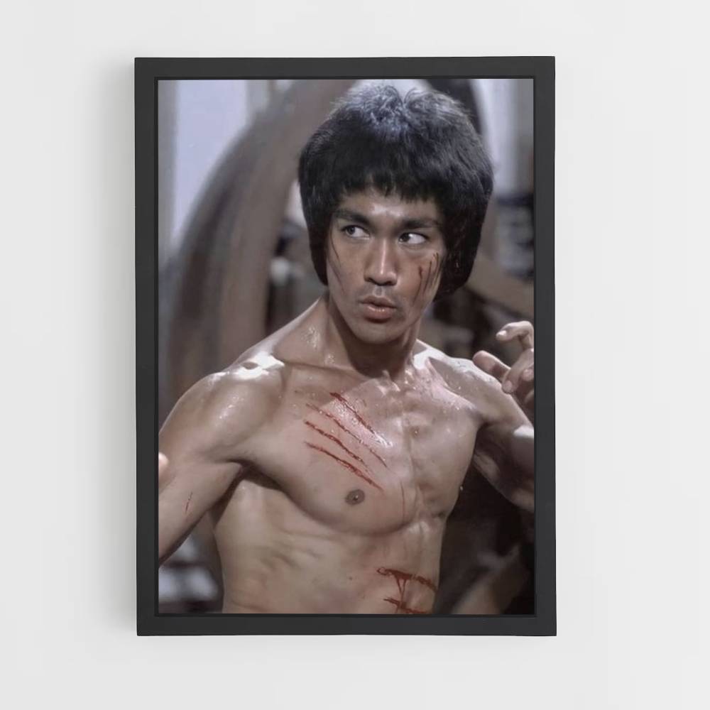 Póster Bruce Lee Tigre