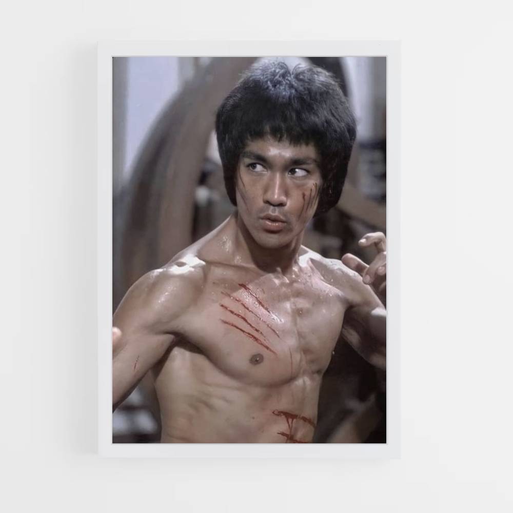 Póster Bruce Lee Tigre