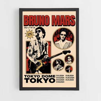 bruno-mars-7 cadre Noir