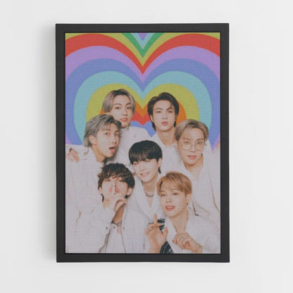 Corazón BTS Póster