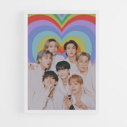 Corazón BTS Póster