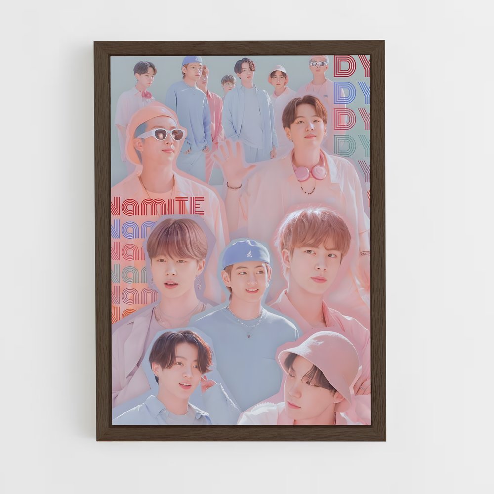 bts-6 cadre Bois foncé