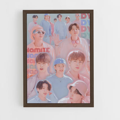 bts-6 cadre Bois foncé