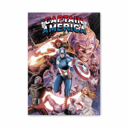 Cómics del Capitán América Póster