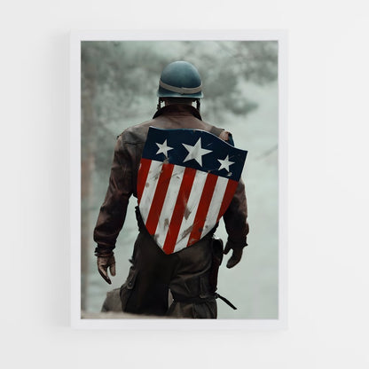 captain-america-13 cadre Blanc