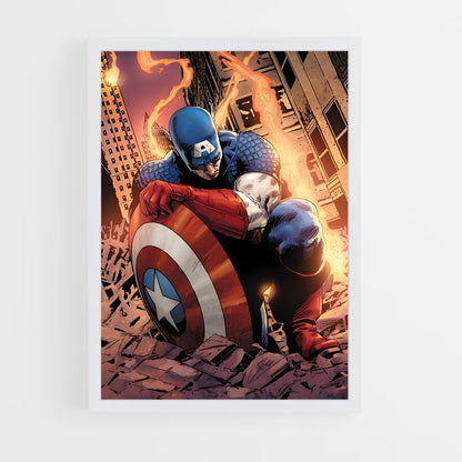 captain-america-2 cadre Blanc