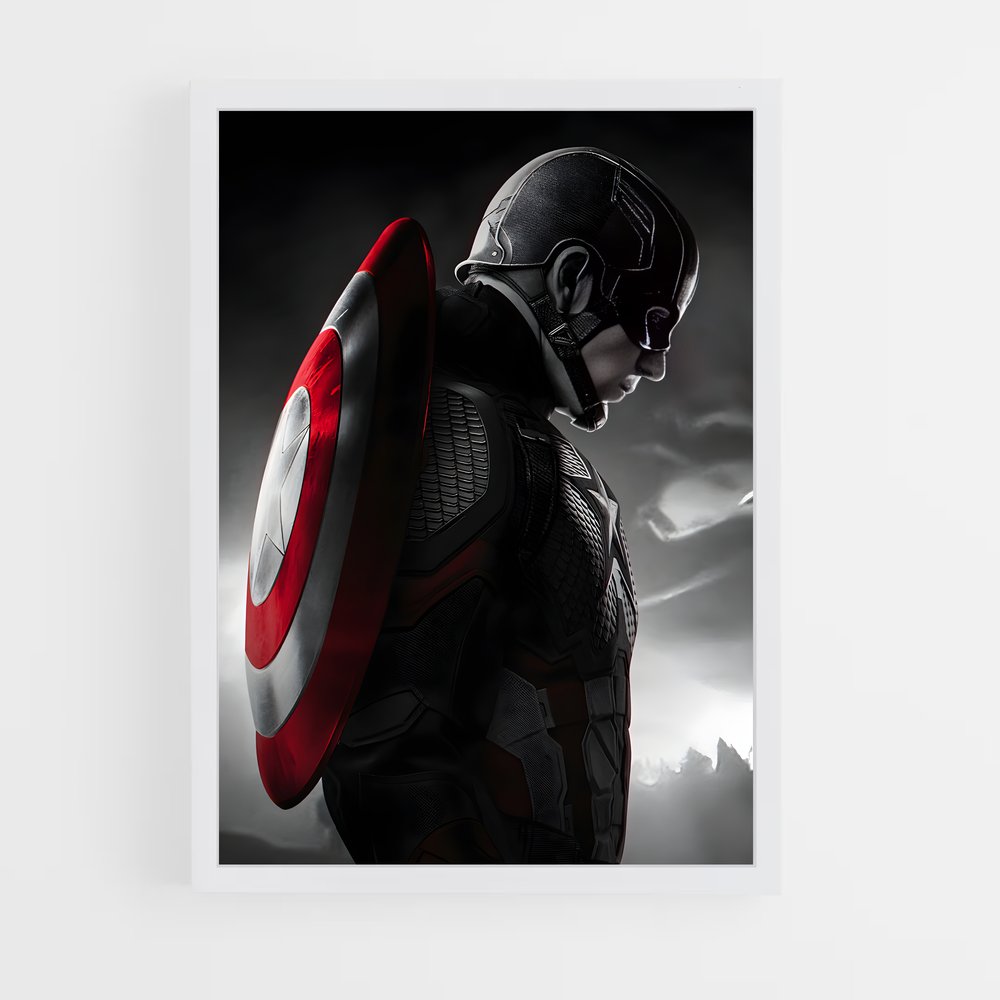 captain-america-7 cadre Blanc