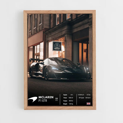 Mclaren P1GTR Póster