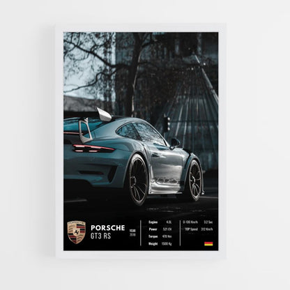 Póster Porsche GT3 RS