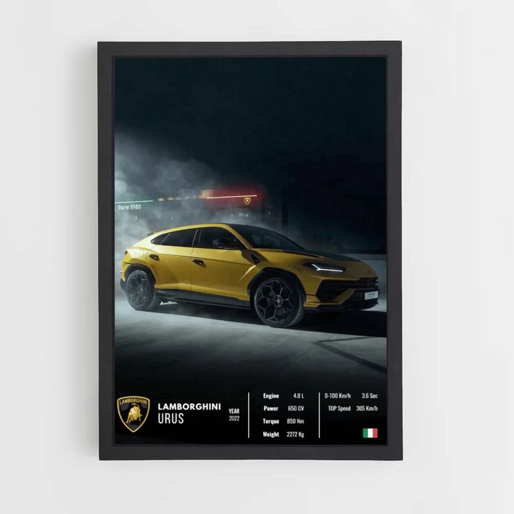 Lamborghini Urus Póster