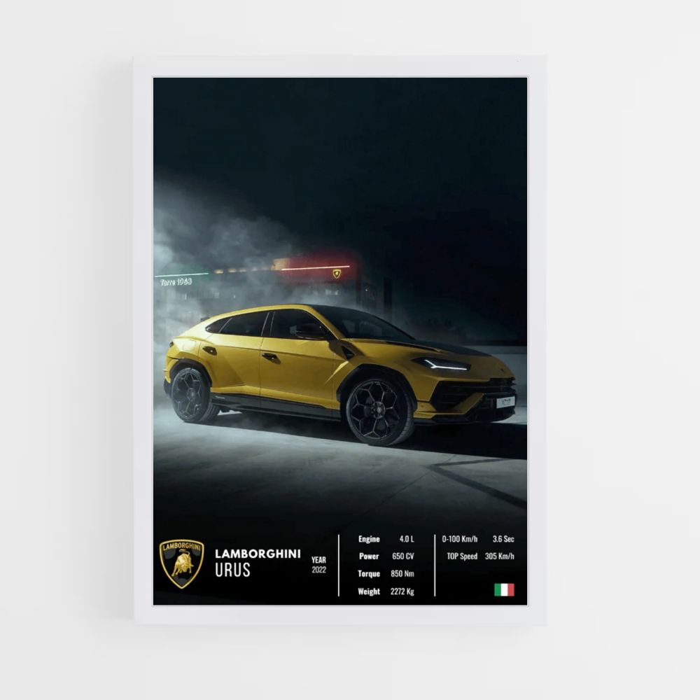 Lamborghini Urus Póster