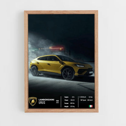 Lamborghini Urus Póster