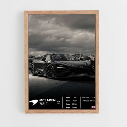 Póster Mclaren 765LT