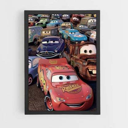 Póster Coches todos los coches.