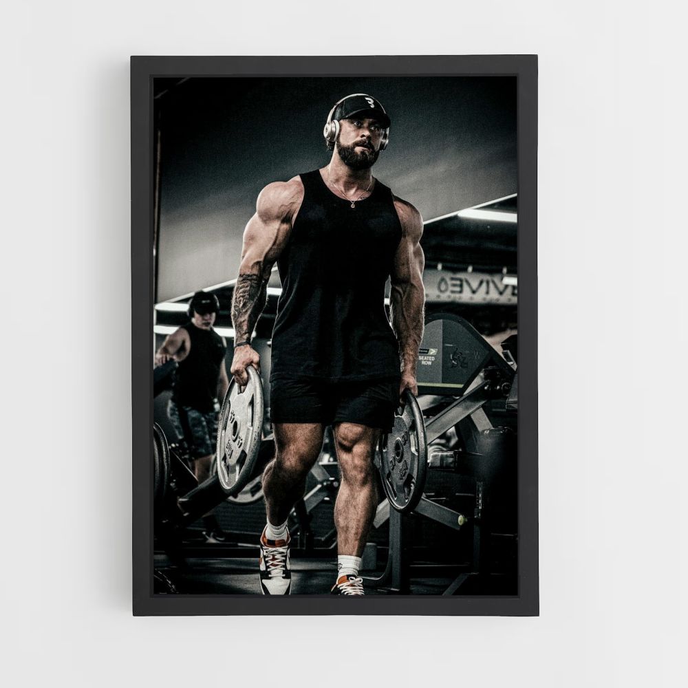 Póster Gimnasio Chris Bumstead