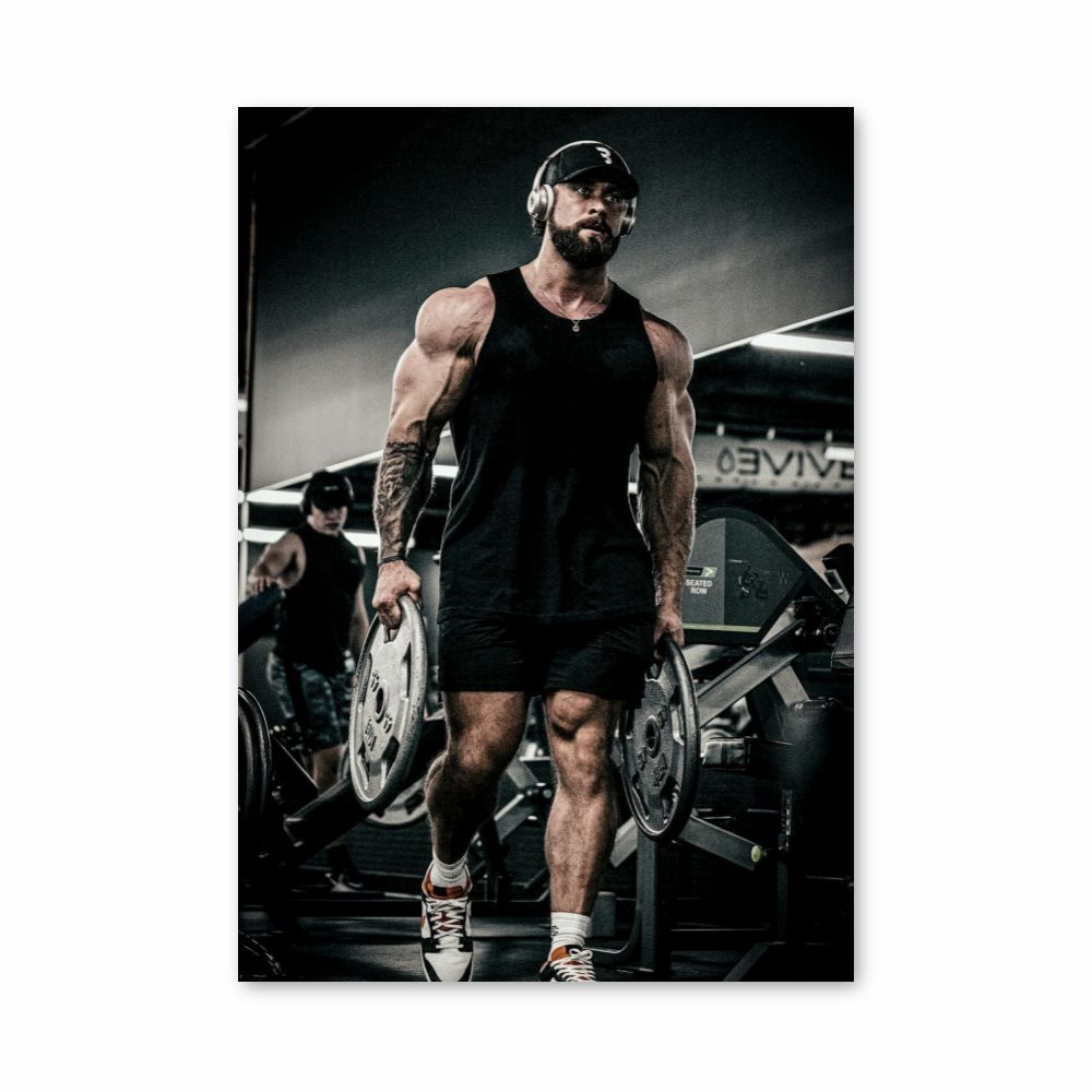 Póster Gimnasio Chris Bumstead