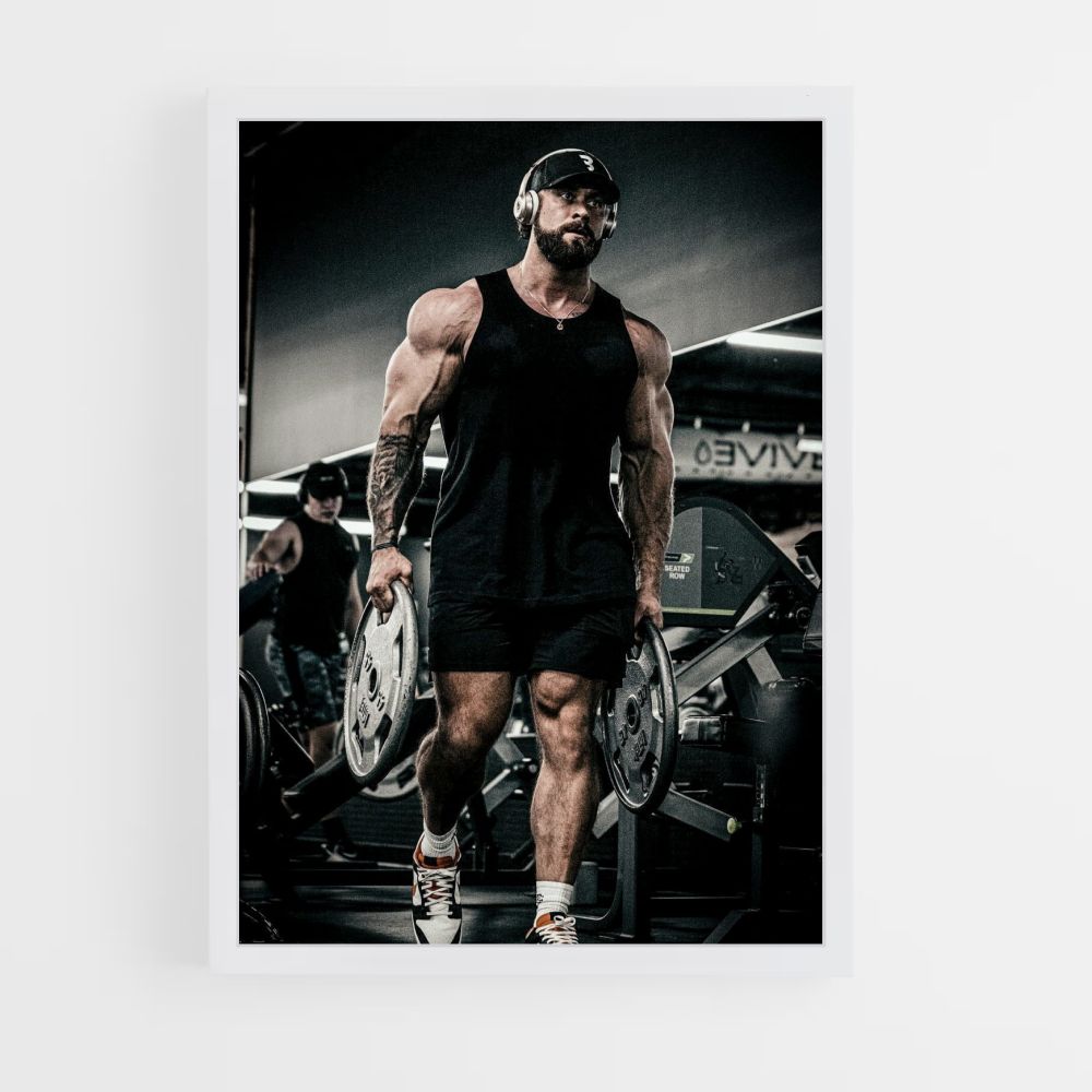 Póster Gimnasio Chris Bumstead