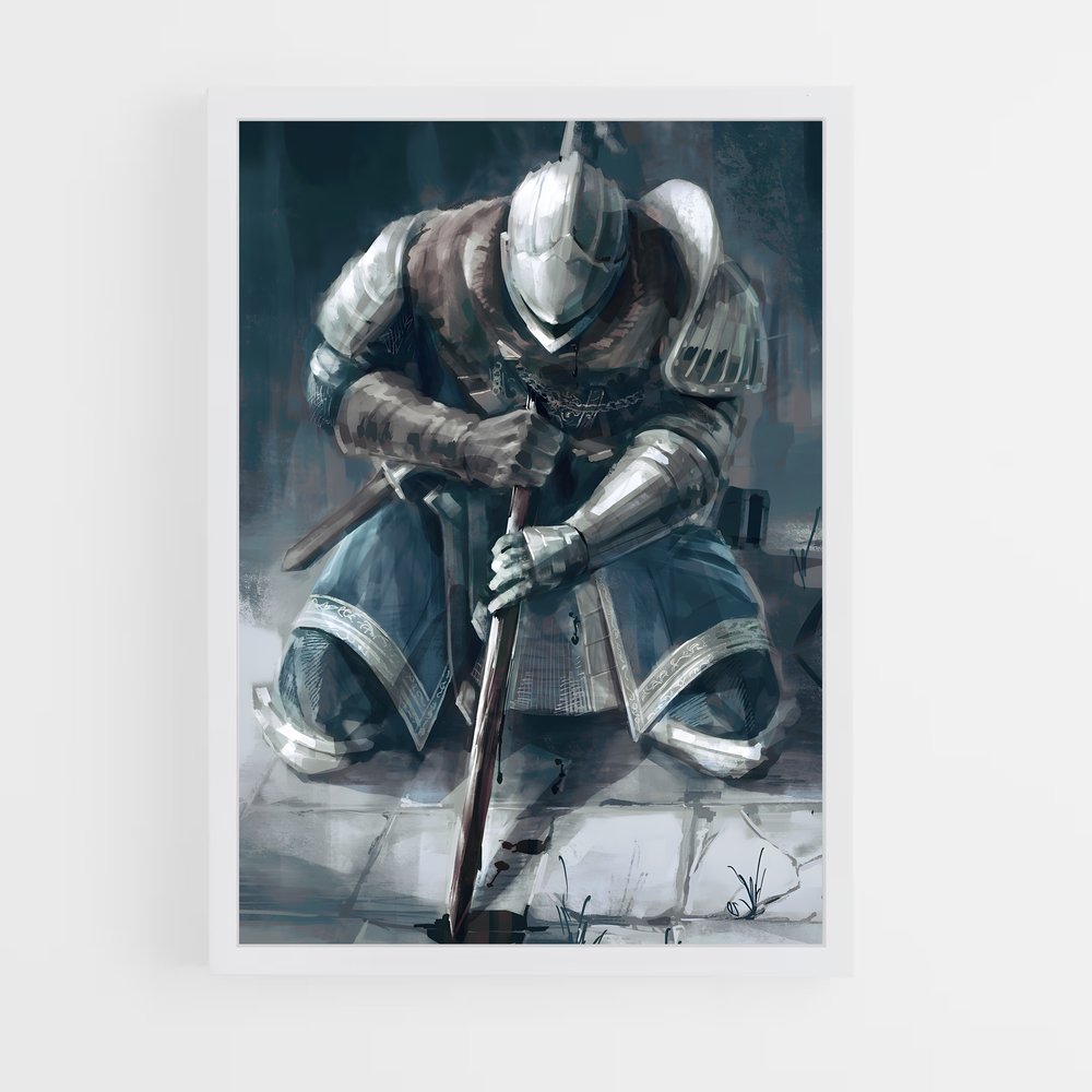 chevalier-7 cadre Blanc