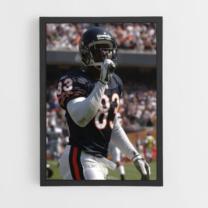 Póster Chicago Bears Shh