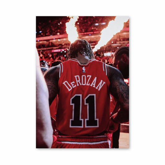 Póster Chicago Bulls DeRozan