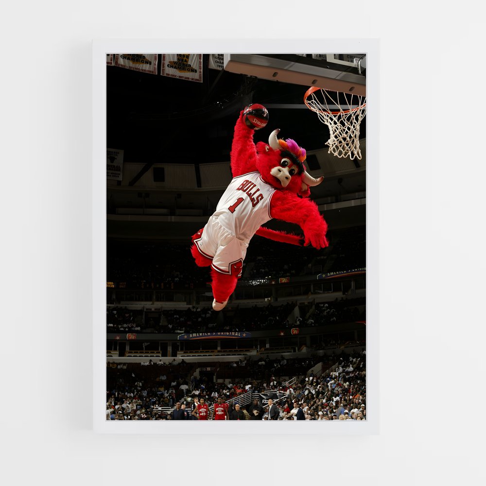 chicago-bulls-3 cadre Blanc