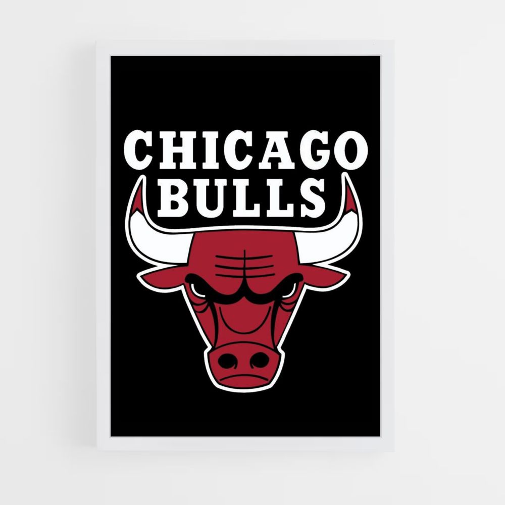 Logotipo de los Toros de Chicago Póster