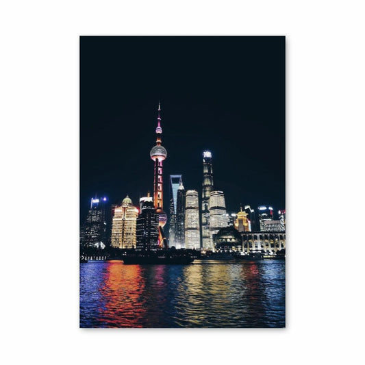 Póster Edificios de China