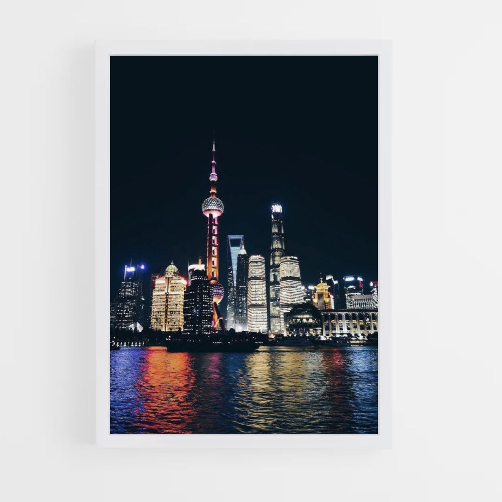 Póster Edificios de China