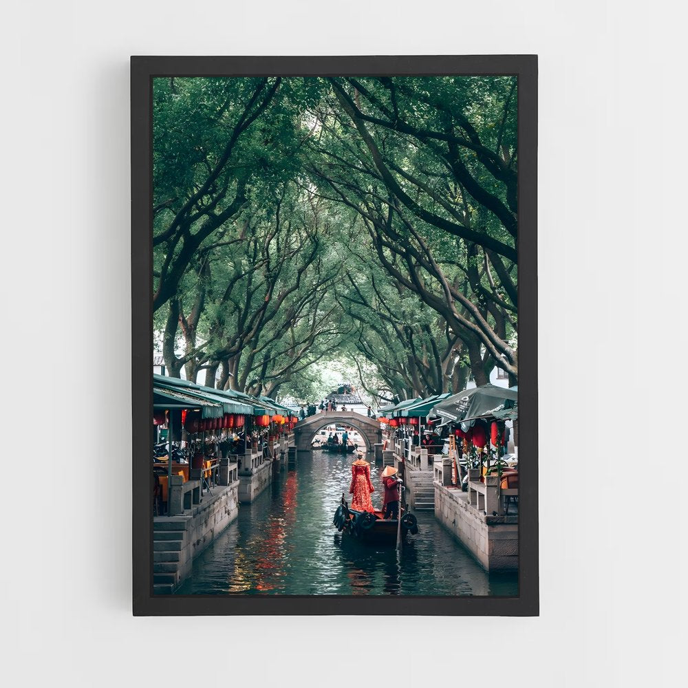 china-3 cadre Noir