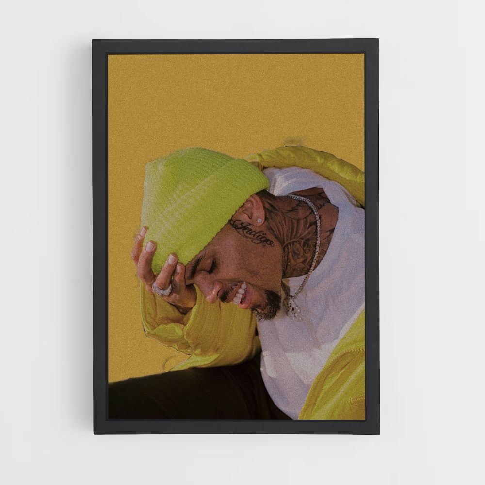 Póster Chris Brown Amarillo