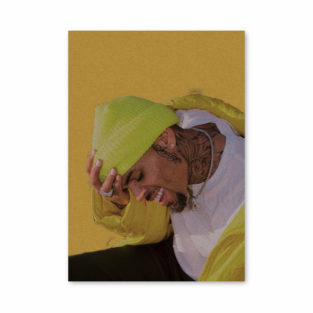 Póster Chris Brown Amarillo